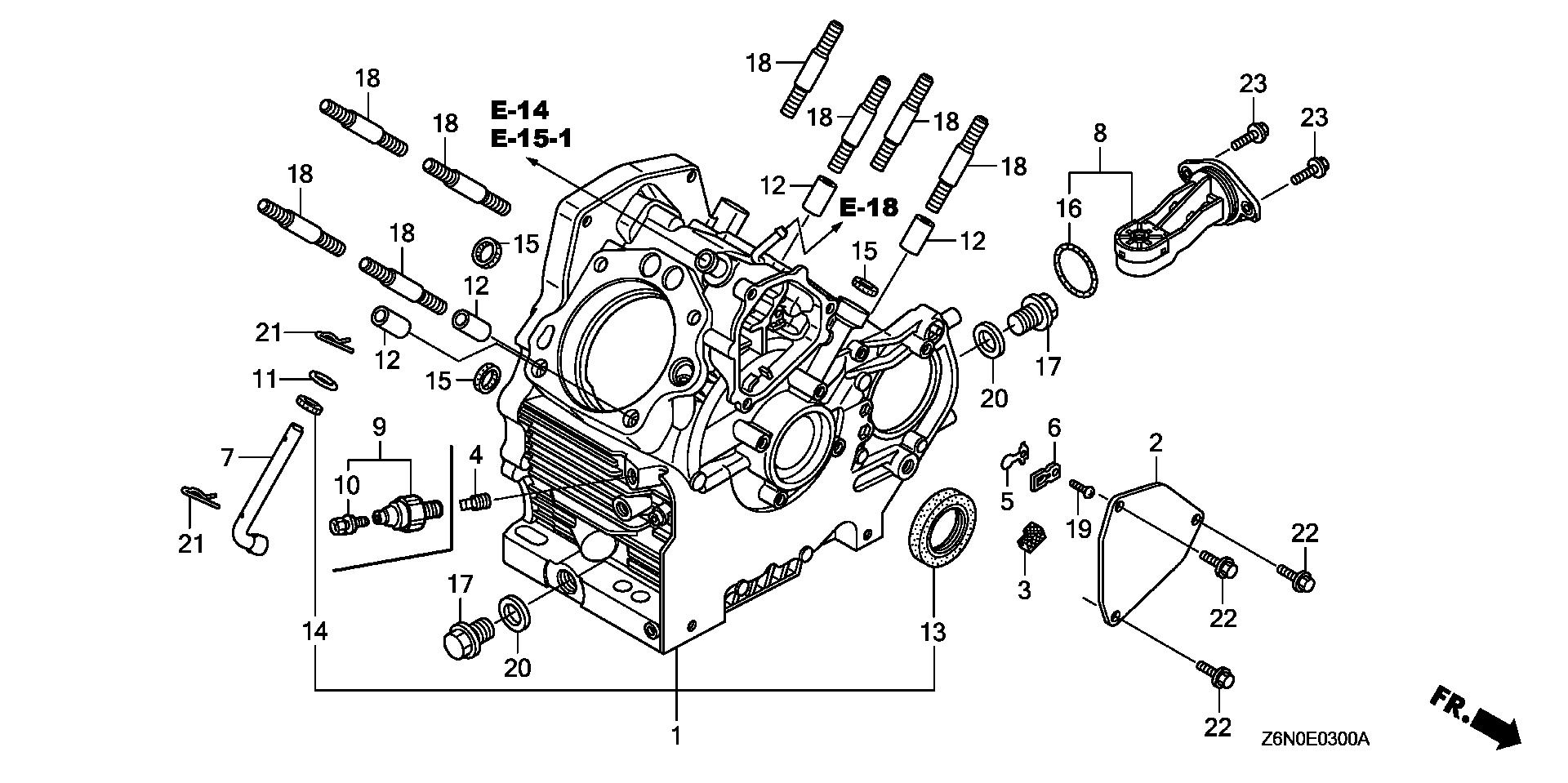 Si様確認用 Parts for Engines GX GX630 GX630 QWD GCBBK-1000001-9999999
